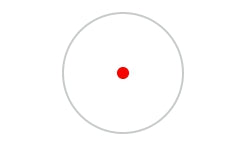 Holosun, HS407C X2, 2 MOA Red Dot, Open Reflex Sight