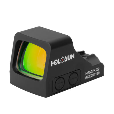 Holosun, HS507K X2, 2 MOA Red Dot, 32 MOA Circle