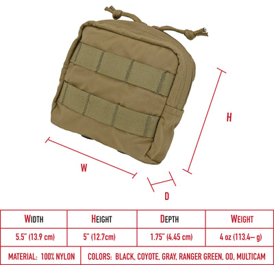 Modular (MOLLE) Utility Pouch, Small